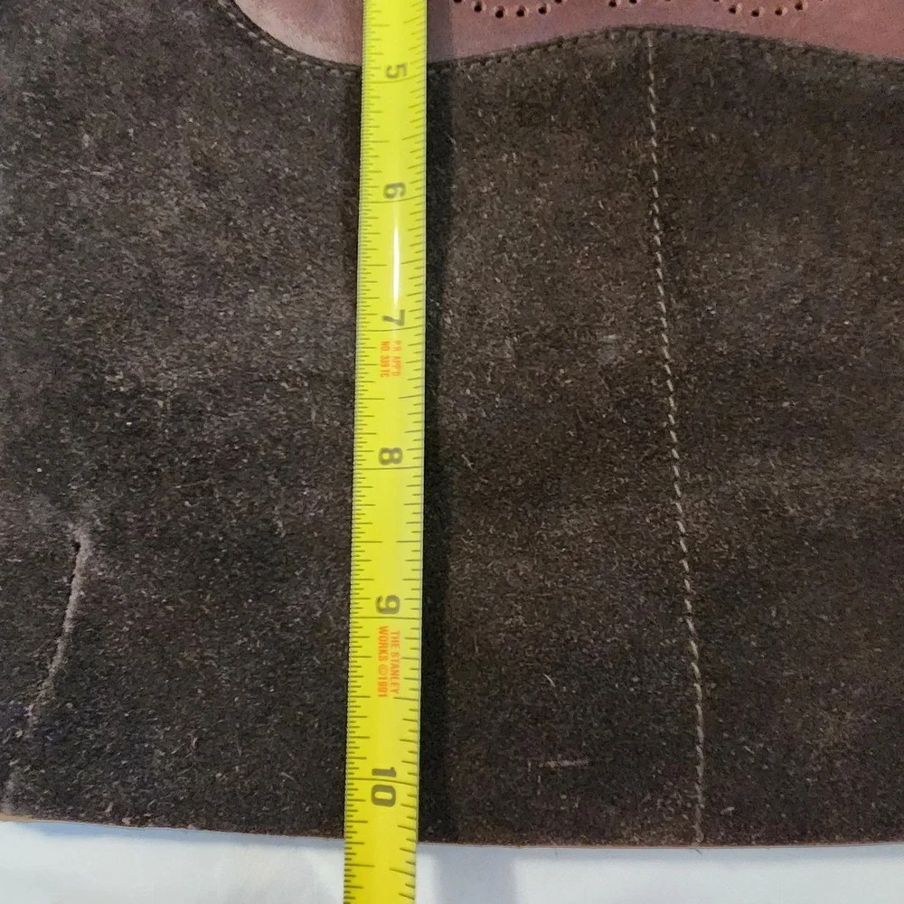 Vintage Polo Jeans Co Ralph Lauren Purse Small Brown Suede